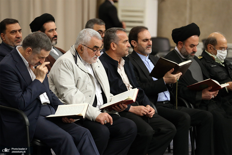 دیدار مسئولان نظام با رهبر معظم انقلاب