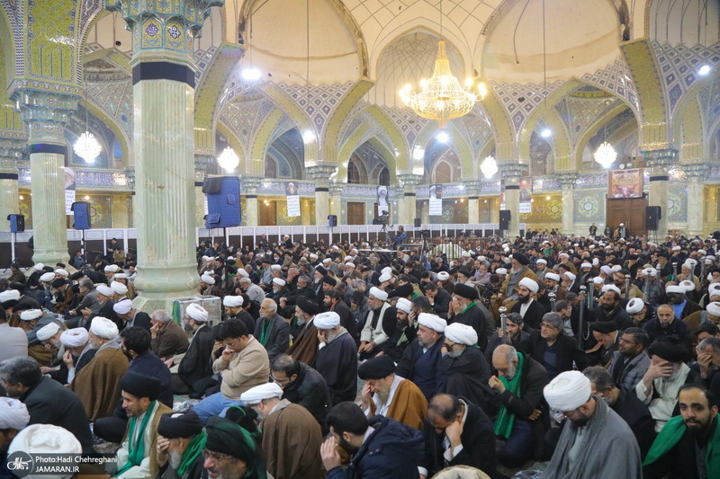 مراسم چهارمین سالگرد آیت الله العظمی صافی گلپایگانی‎ (ره)