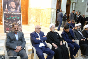 مراسم تشییع نوه حجت الاسلام والمسلمین علیخانی در حرم مطهر امام خمینی (س)