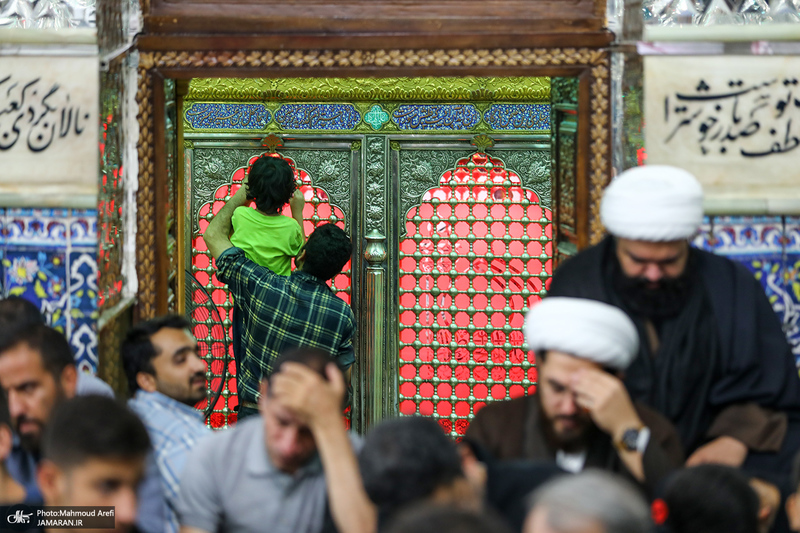 مراسم دعای عرفه در حرم مطهر امامزاده صالح (ع) تجریش