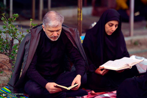 احیای شب نوزدهم ماه رمضان در گلزار شهدای بهشت زهرا (س)