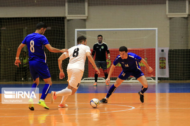 تیم فوتسال قرقیزستان بازی باخته مقابل ترکمنستان را برد