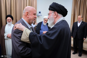 دیدار رئیس و اعضای شورای رهبری حماس با رهبر معظم انقلاب