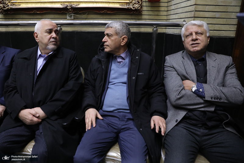 مراسم ترحیم مادر محمد شریعتمداری