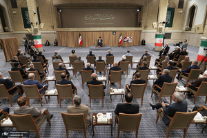 دیدار رئیس‌جمهور و اعضای هیئت دولت با رهبر معظم انقلاب