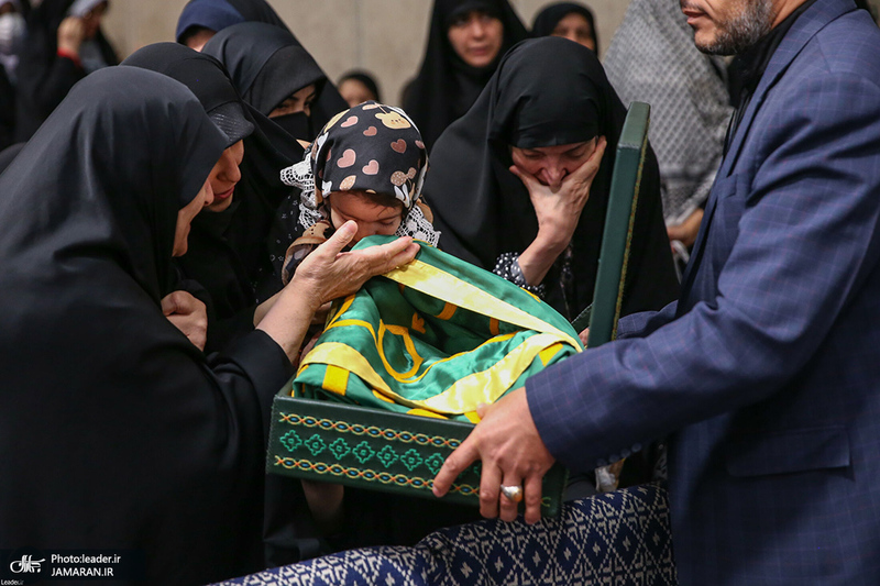 مراسم عزاداری شهادت امام رضا (ع) در حسینیه امام خمینی