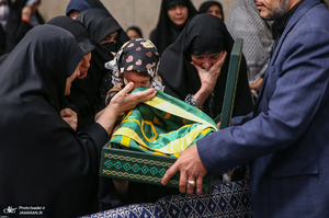 مراسم عزاداری شهادت امام رضا (ع) در حسینیه امام خمینی