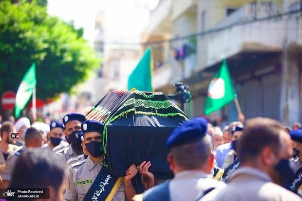 تصاویری از مراسم تشییع پیکر همسر امام موسی صدر در لبنان