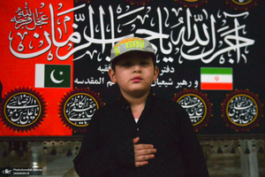 مراسم عزاداری پاکستانی ها در حرم مطهر امام خمینی (س)