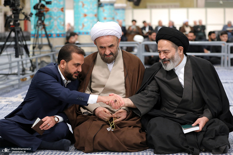 دیدار مسئولان نظام با رهبر معظم انقلاب