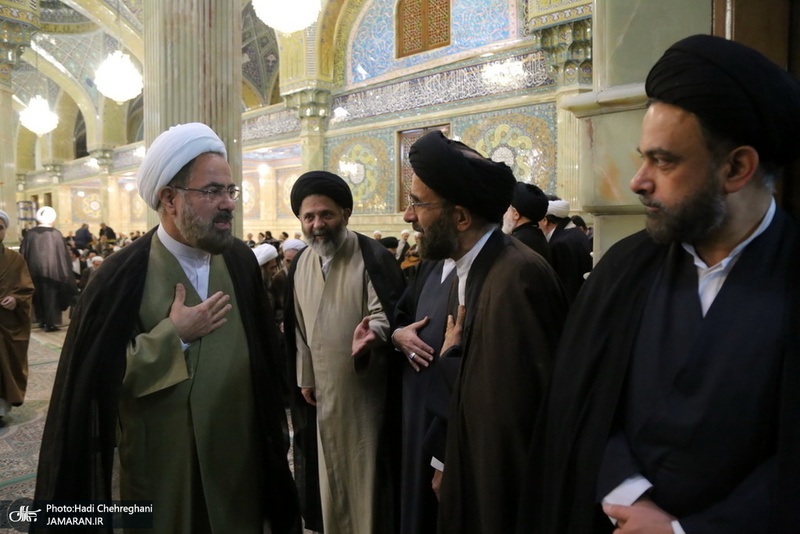 مراسم بزرگداشت آیت الله سیدجعفر خوانساری(ره) با حضور سید حسن خمینی