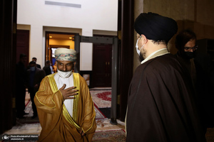 دیدار مهمانان سی و پنجمین کنفرانس وحدت اسلامی با سید حسن خمینی