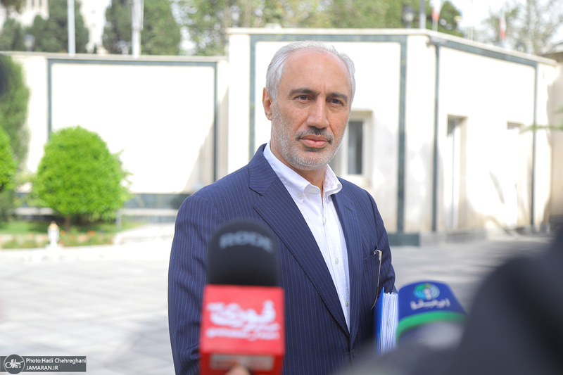 هیئت دولت در جمع خبرنگاران - سید حمید پورمحمدی