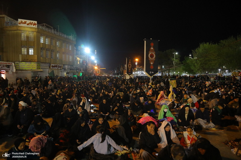 احیای شب بیست و سوم ماه رمضان در حرم مطهر حضرت معصومه (س)