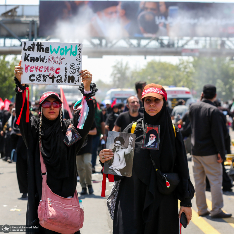 مراسم تشییع پیکر مطهر رهبر شهید انقلاب در تهران