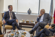 وزیر امور خارجه دانمارک به دیدار ظریف رفت