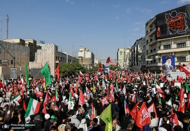 شرکت آمریکایی وسعت مراسم تشییع رهبر شهید را منتشر کرد + عکس‌ها