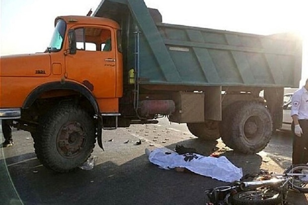 حادثه تصادف در جاده اهواز - شوش مرگ موتور سوار را رقم زد