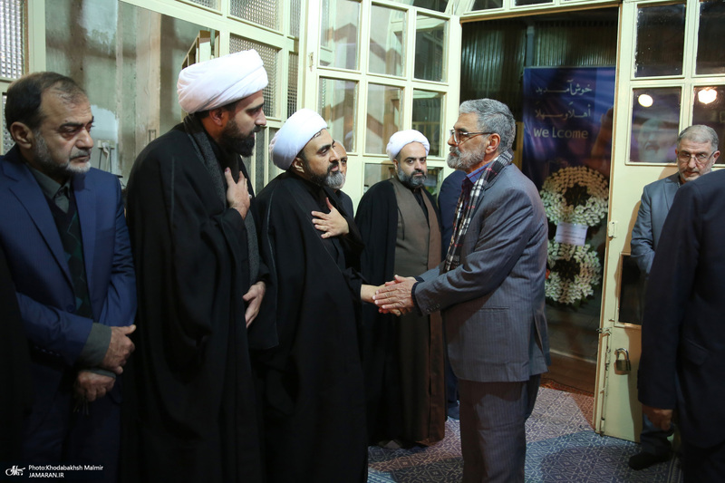 مراسم ختم مرحوم حجت الاسلام و المسلمین صالحی منش در حسینیه جماران