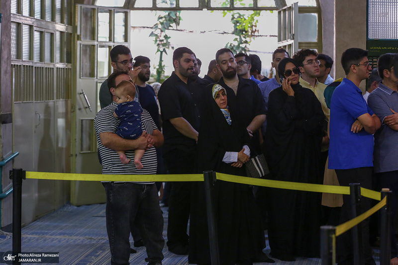 مرحله دوم انتخابات ریاست جمهوری چهاردهم در حسینیه جماران - 6