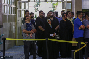 مرحله دوم انتخابات ریاست جمهوری چهاردهم در حسینیه جماران - 6