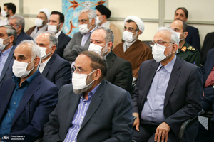 دیدار رمضانی مسئولان نظام با رهبر معظم انقلاب