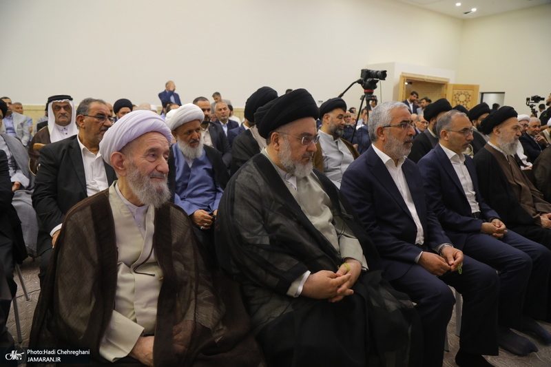 مراسم افتتاح حسینیه آیت الله العظمی بروجردی (ره) در شهر سامرا