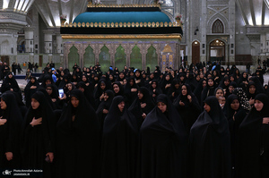 چهارمین شب عزاداری حضرت اباعبدالله الحسین (ع) در حرم امام خمینی