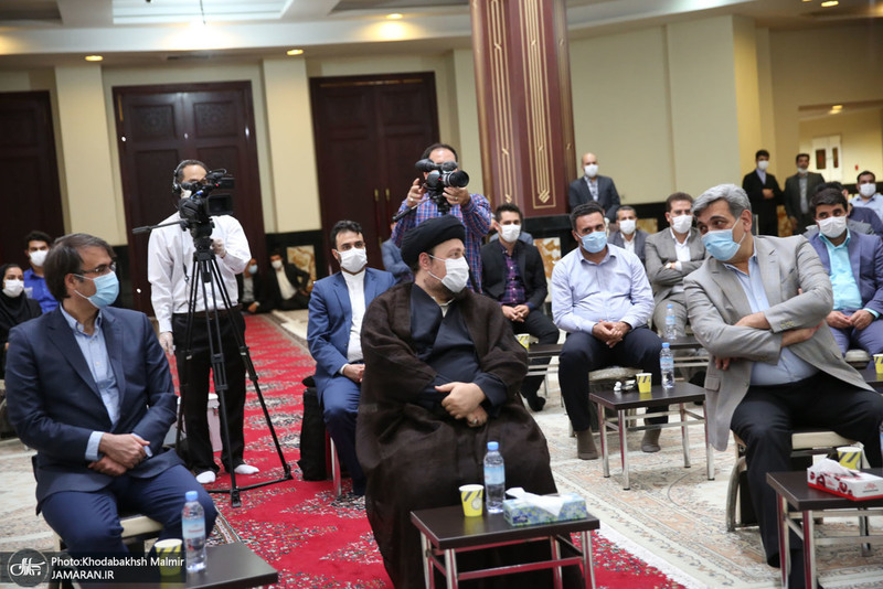 مراسم پنجاهمین سال تاسیس بهشت زهرا (س)‌ در حرم امام خمبنی