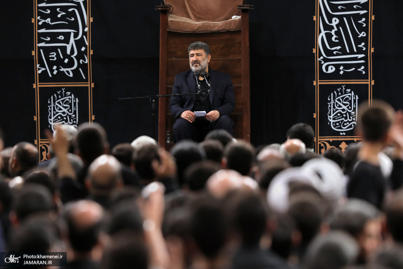 آخرین شب مراسم عزاداری حضرت اباعبدالله الحسین (ع) در حسینیه امام خمینی