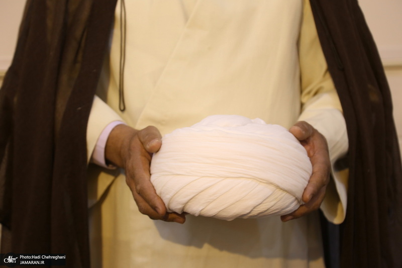 مراسم عمامه گذاری و جشن روز هفدهم ماه ربیع الاول در بیوت مراجع عظام تقلید