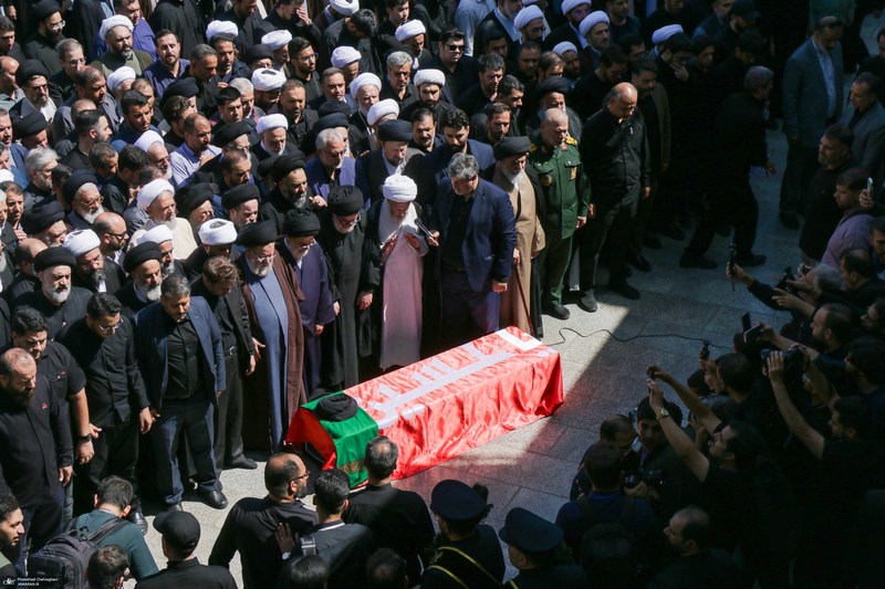 مراسم تشییع آیت الله العظمی شبیری زنجانی -۱