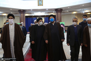 تجدید میثاق رئیس قوه قضاییه و مسئولان قضایی با آرمان‌های امام خمینی(س)