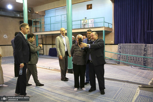 بازدید گروهای مردمی به مناسبت سی و چهارمین سالگرد حضرت امام خمینی از جماران