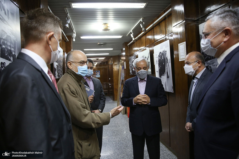 دیدار مفتی اعظم و سفیر کرواسی در ایران با سید حسن خمینی