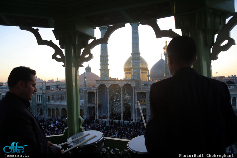 حال وهوای شب لیله الرغائب در حرم حضرت معصومه(س)