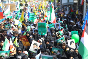 راهپیمایی باشکوه روز قدس در قم -1