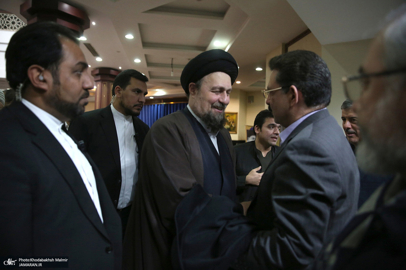 دیدار رئیس و مدیران بنیاد مستضعفان با سید حسن خمینی