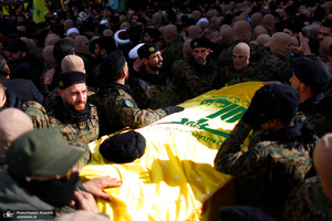 تصاویر اختصاصی جماران از مراسم تشییع شهیدان سید حسن نصرالله و سید هاشم صفی الدین -1