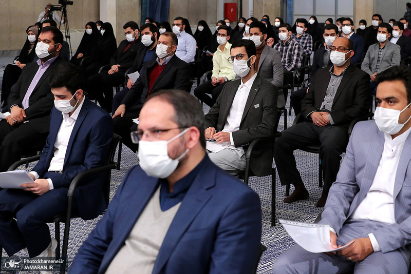 دیدار نخبگان و استعدادهای برتر علمی با رهبر معظم انقاب
