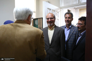 دیدار نوروزی برخی از چهره های سیاسی و دانشگاهی با محمدرضا عارف