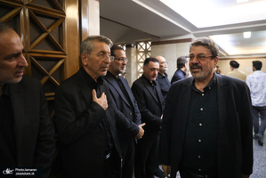 مراسم ختم سید مهدی صادقی