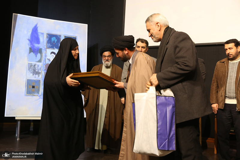 مراسم تجلیل از مفاخر فرهنگی و هنری شهرستان خمین