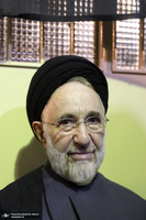 مراسم بزرگداشت همسر آیت الله موسوی بجنوردی (ره) در حسینیه شماره یک جماران-4