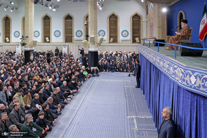 سخنرانی نوروزی رهبر معظم انقلاب در جمع اقشار مختلف مردم