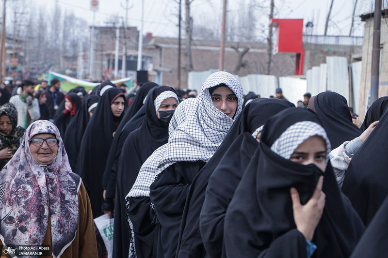 راهپیمایی کشمیری ها به مناسبت میلاد امام زمان (عج)