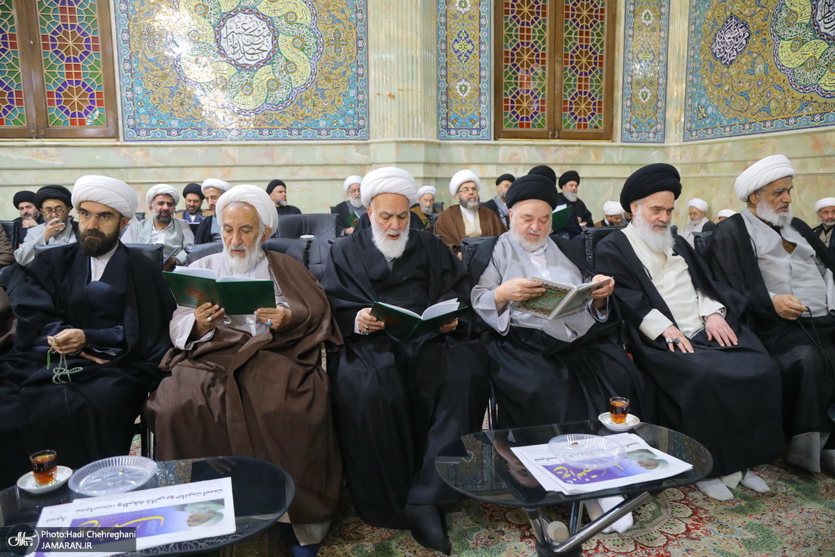 مراسم چهارمین سالگرد آیت الله العظمی صافی گلپایگانی‎ (ره)