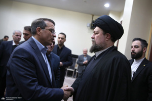 دیدار رئیس سازمان اداری و استخدامی و مدیران نظام اداری کشور با سید حسن خمینی