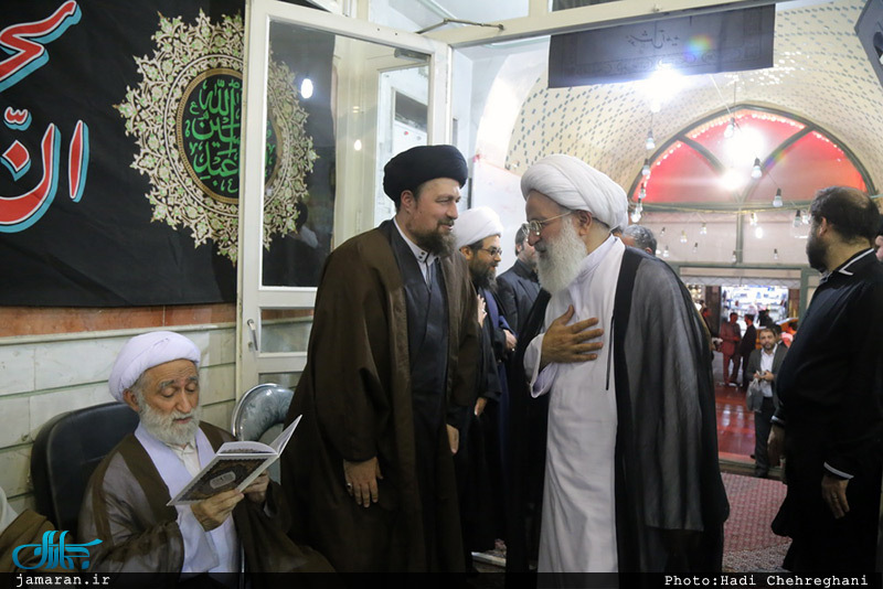 مراسم چهلمین روز درگذشت آیت الله راستی کاشانی(ره) در قم 