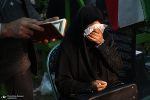 مراسم بزرگداشت شهدای رسانه در بهشت زهرا (س)